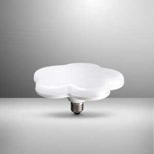 Foco UFO Floral LED 24W socket E27 IP20 Blanco - Luz fría <b>145390</b>