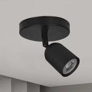 Spot LED 7W adosado Negro - Luz cálida <b>146084</b>