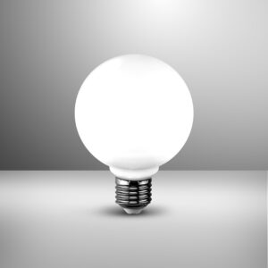 Foco globo G120 LED 12W socket E27 IP20 Blanco - Luz cálida <b>133222</b>