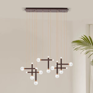 Colgante Astrid III LED 60W IP20 Marrón - Luz cálida <b>146152</b>