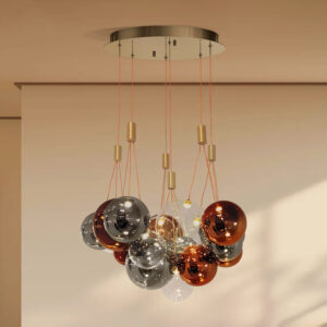 COLGANTE COSMO COLOR LED 36W 3000K DORADA <b>146153</b>