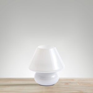 Lámpara de mesa Mushroom Máx.40W socket E27 IP20 Blanca <b>146864</b>