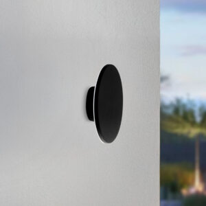 Aplique Eclipse LED 9W IP65 Negro - 3 Tonos de Luz cálida /neutra /fría <b>147490</b>