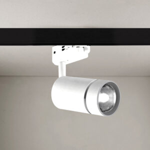 Proyector LED 8W GU10 para riel IP20 Blanco - Luz cálida <b>147494</b>