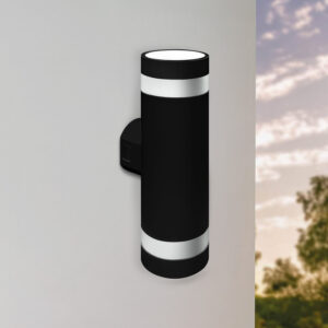 Aplique Edo LED 18W IP65 Negro – 3 Tonos de Luz cálida /neutra /fría <b>147499</b>