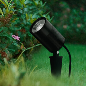Estaca Solar 10W IP65 Negro - Luz cálida <b>147544</b>