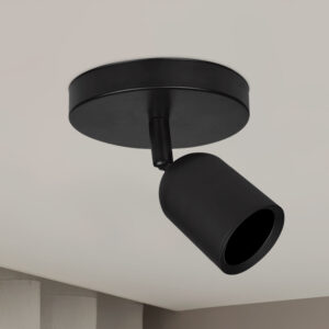 Spot GU10 Máx.50W adosado Negro <b>147823</b>