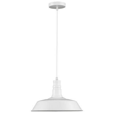 LAMPARA COLGANTE E27 MAX. 60W BLANCO 145872