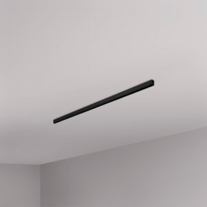 Riel Magnet adosado de 1 metro aluminio - Negro <b>147604</b>