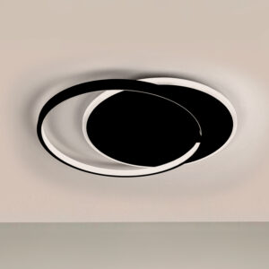 Plafon LED Supra 36W 2500LM Negro  - Luz cálida 148132