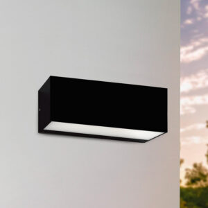 Aplique LED Istria 12W 580LM Negro  - Luz cálida - 148255