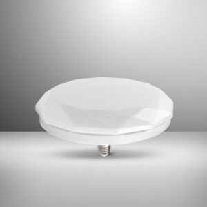 Lámpara UFO Diamante Shinny 24W Blanco -  3 Tonos de luz cálida/ neutra/ fría 148421