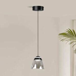 Colgante LED Sofia 8W 496Lm Negro - Luz cálida 148434