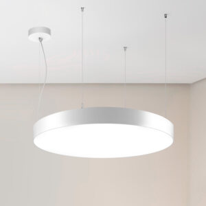 Panel circular suspendido 80W 9200Lm Blanco - 3 Tonos de Luz cálida/neutra/fría - 148596