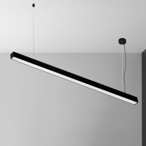 Artefacto Led para suspender 20W 4000Lm Negro - 3 Tonos de luz cálida/ neutra/ fría 148634