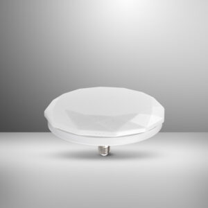 Lámpara UFO Diamante Shinny 18W Blanco -  3 Tonos de luz cálida/ neutra/ fría 148420